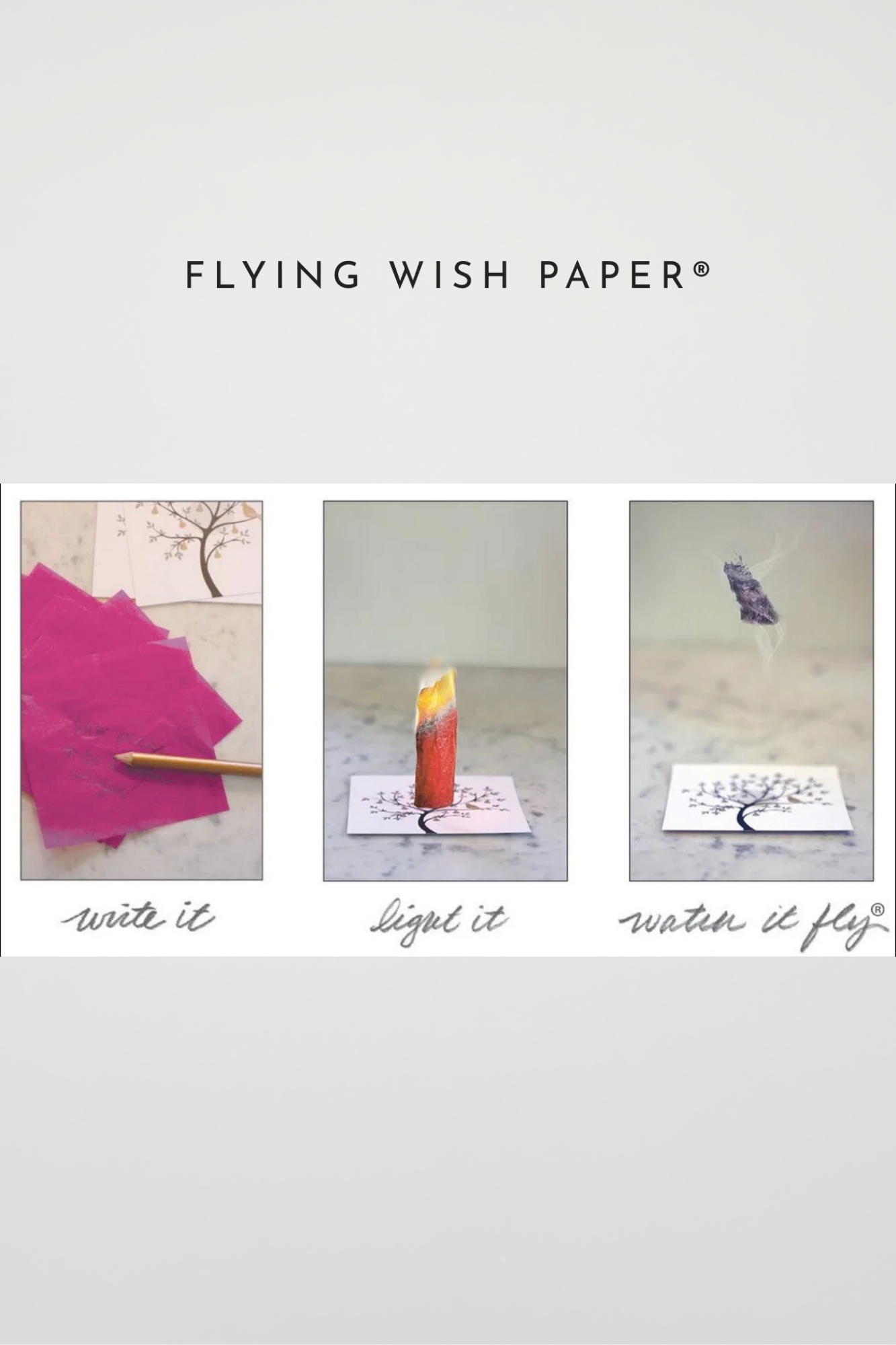 Illuminating Flying Wish Paper®