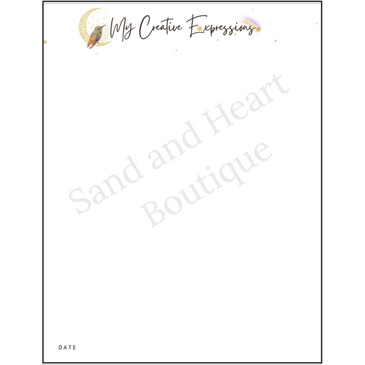 Celestial EJournal — Fillable Digital Download