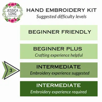 Hedgehog Embroidery Kit