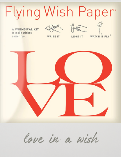 Flying Wish Paper® Love Letters Mini Kit