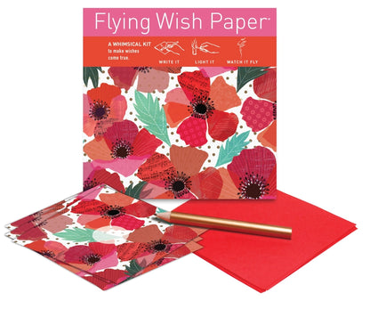 Flying Wish Paper® Poppies Mini Kit