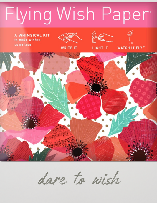 Flying Wish Paper® Poppies Mini Kit