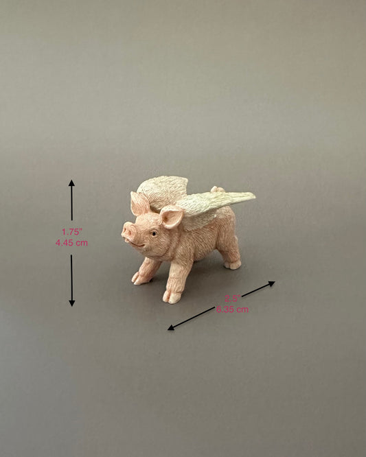 Flying Pig Figure