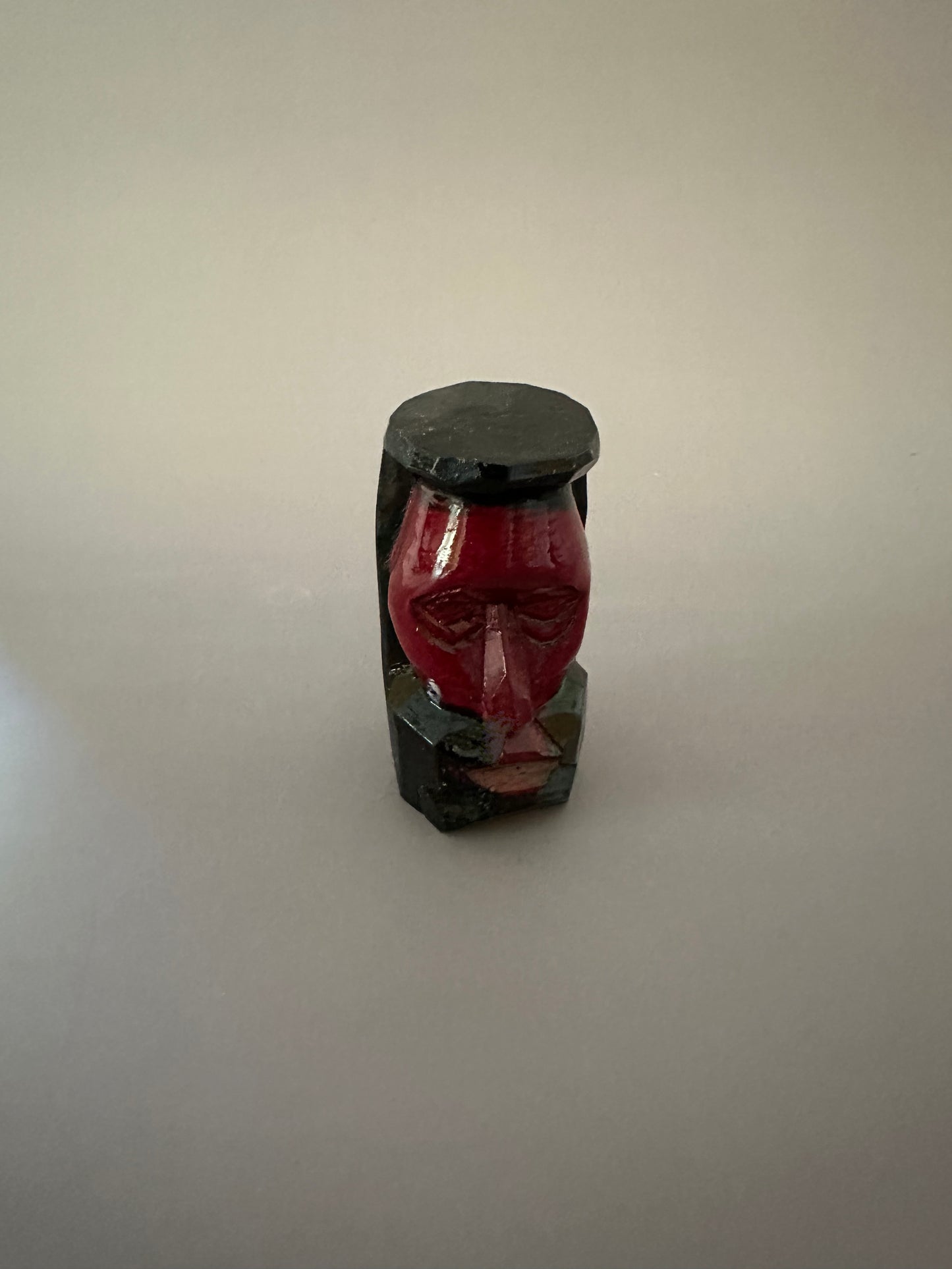 Carved Wooden Totem Figure