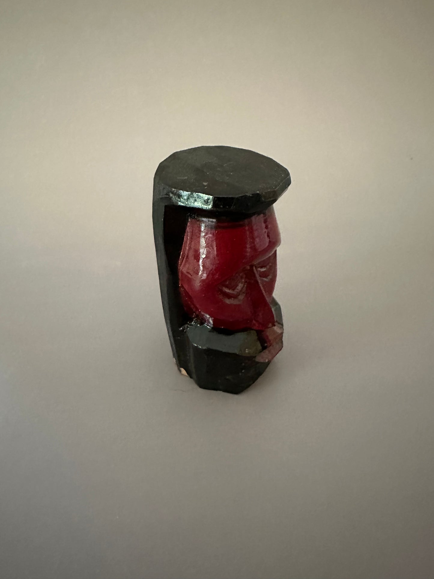 Carved Wooden Totem Figure