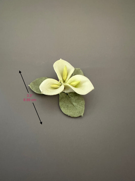 Capodimonte Porcelain Calla Palustris Flower