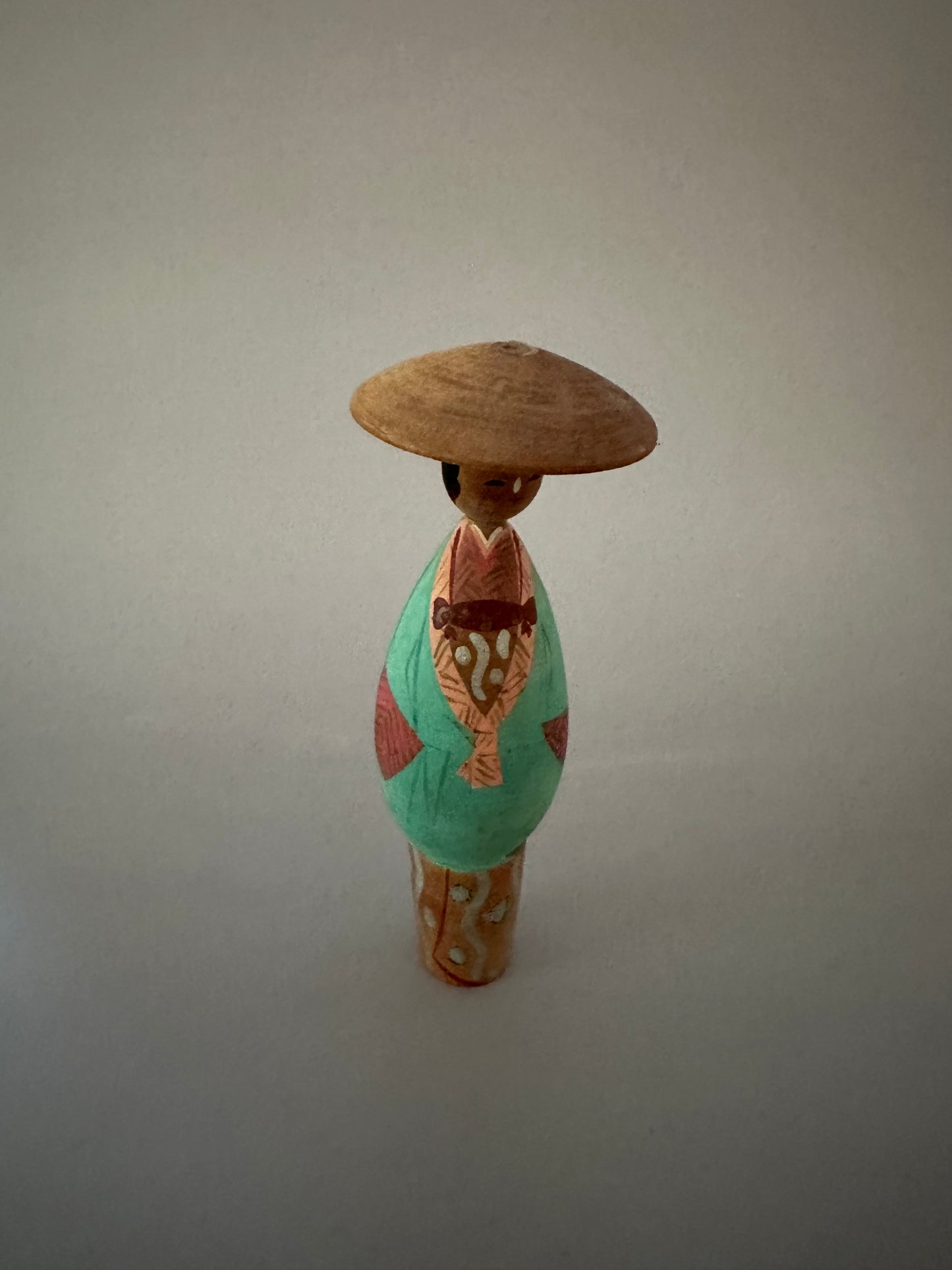 Vintage Handmade Vietnamese Wooden Figure