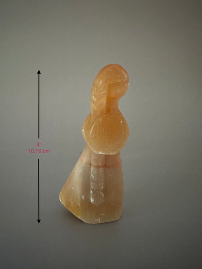 Resilient Russian Selenite Sculpture