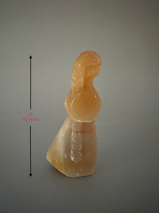 Resilient Russian Selenite Sculpture