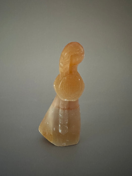 Resilient Russian Selenite Sculpture