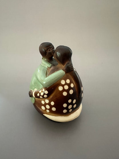 Peruvian Couple Embracing