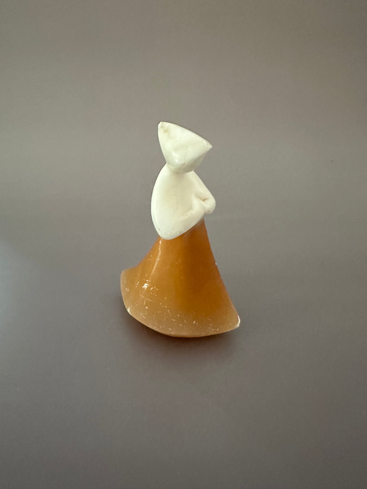 Graceful Russian Selenite Sculpture