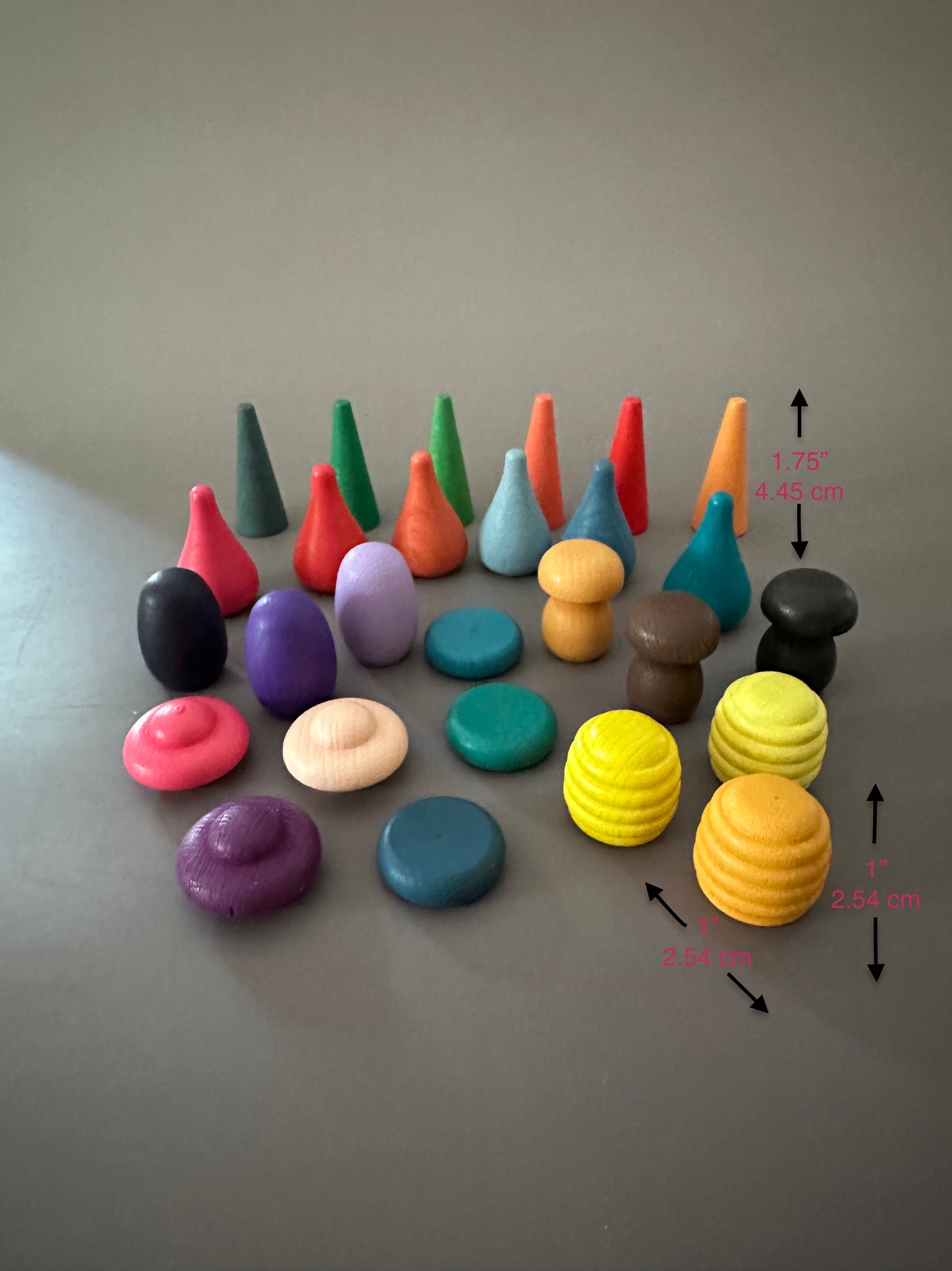 Colorful Wooden Shapes