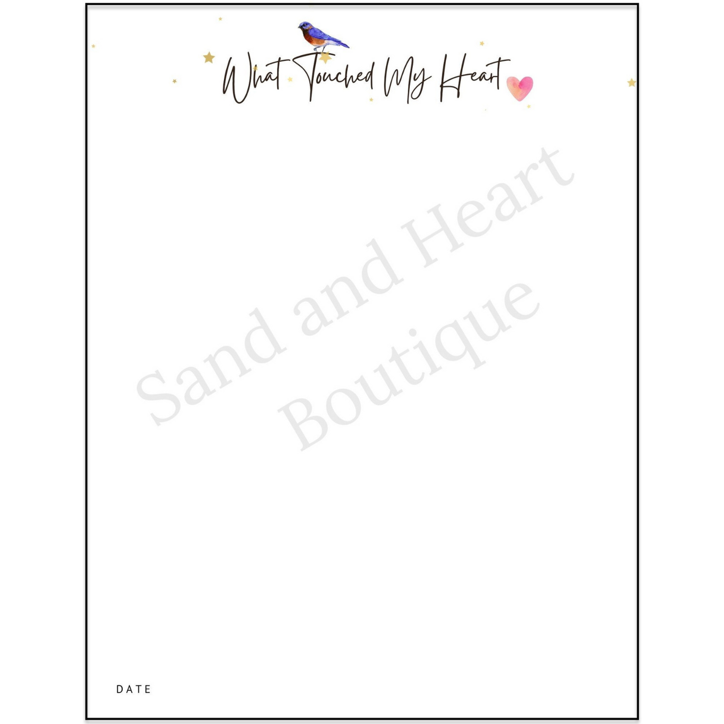 Celestial EJournal — Fillable Digital Download