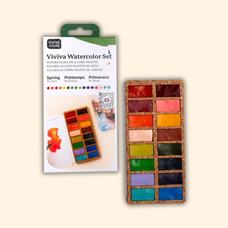 Viviva Colors Spring Watercolor Pans